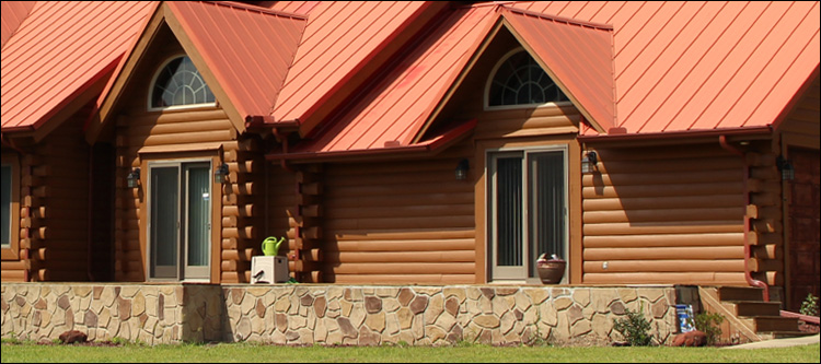 Log Home Sealing in Amherst County, Virginia